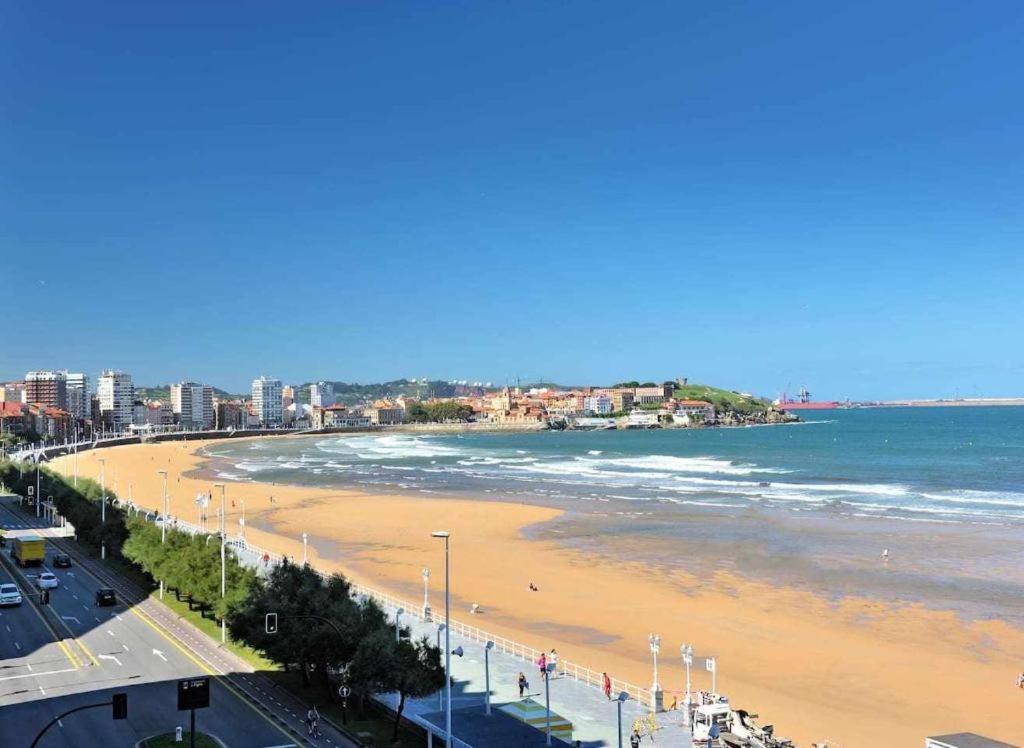 Pintor Pelayo Lägenhet Gijón Exteriör bild